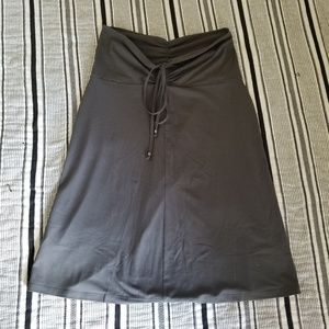 Eddie Bauer grey skirt or dress